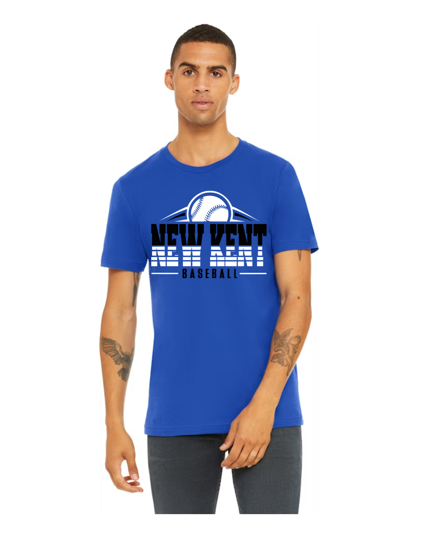 Bella Canvas- Unisex Jersey T-Shirt- 2025 New Kent Logo