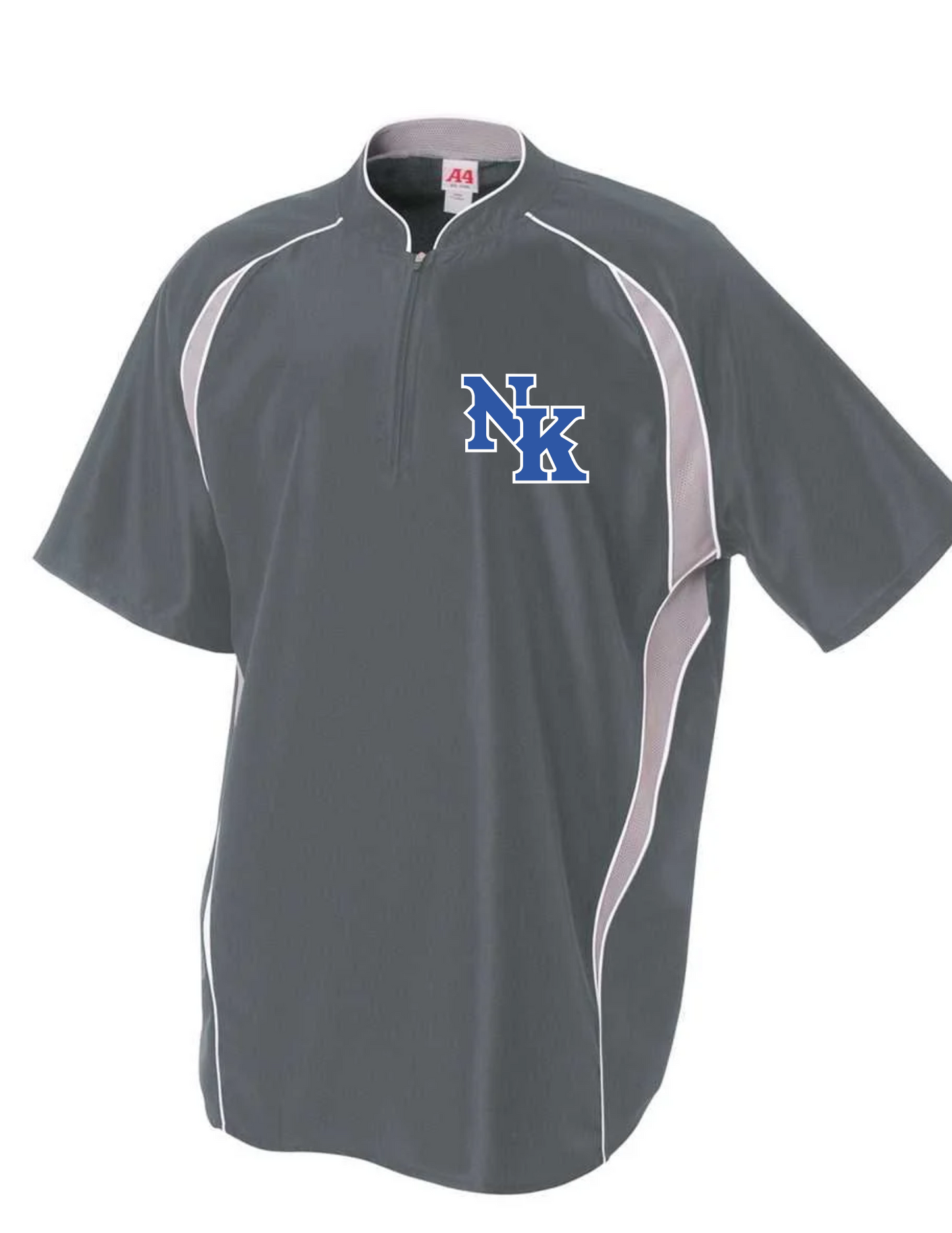 A4- 1/4 Zip Batting Jacket