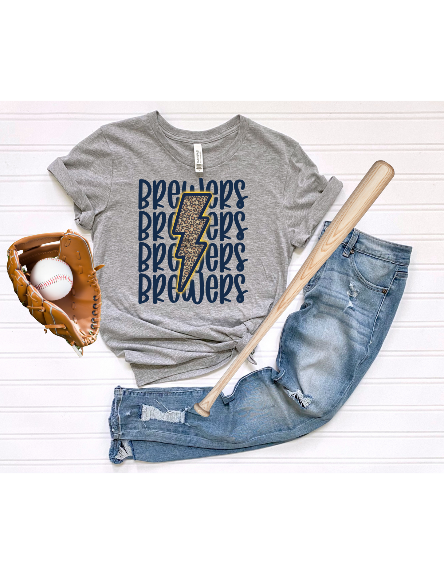 Brewers Lightening Bolt