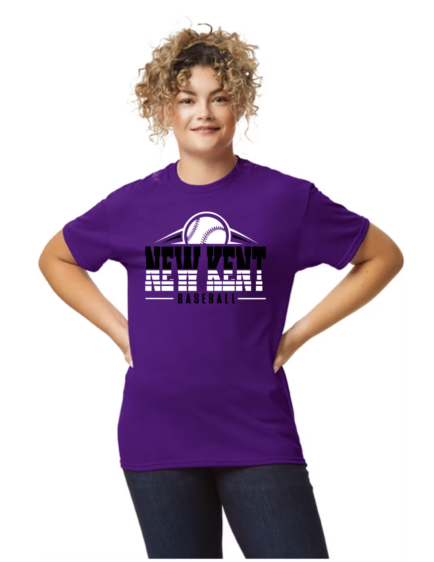 Gildan- Unisex 50/50 T-Shirt- Rockies