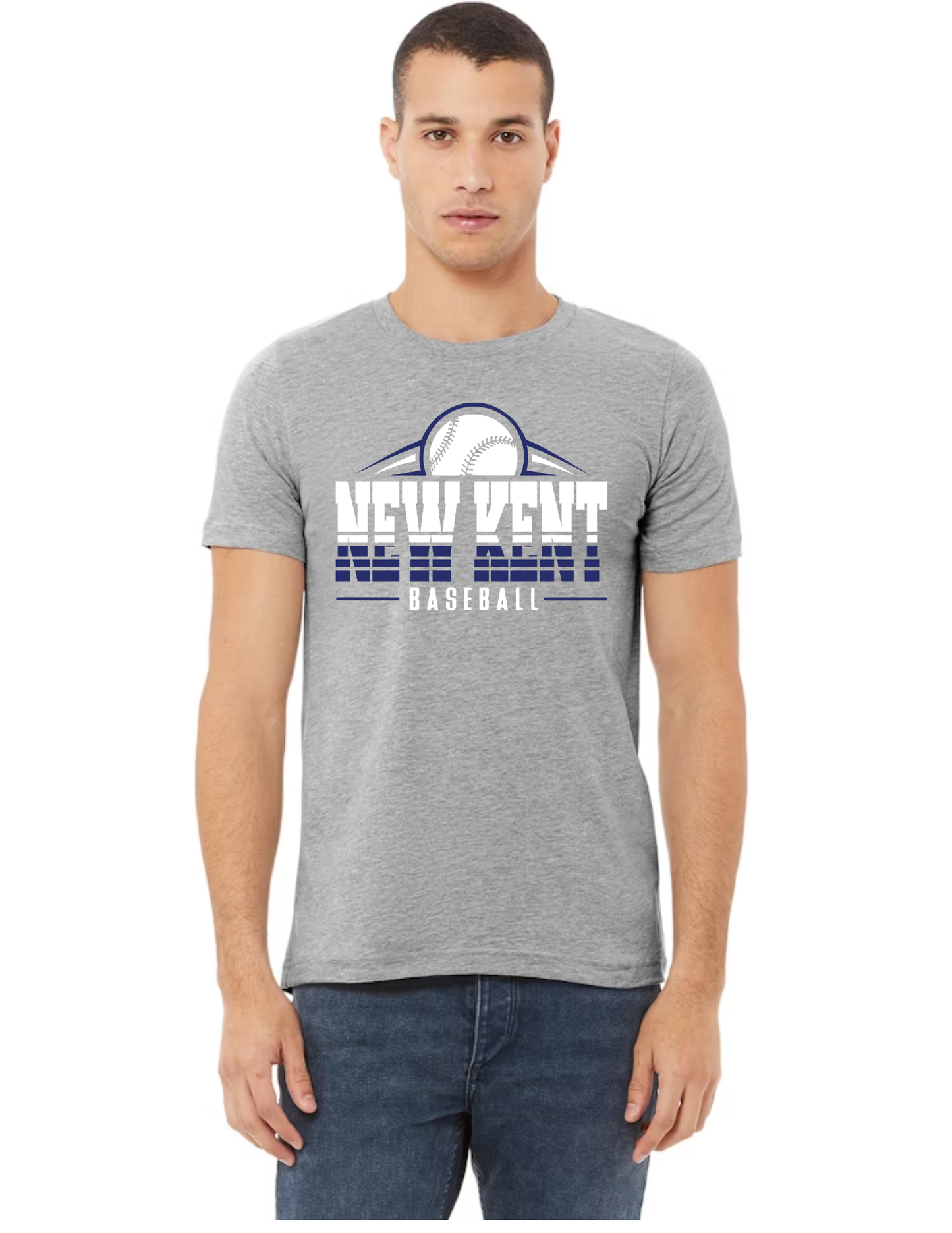 Gildan- Unisex 50/50 T-Shirt- Yankees