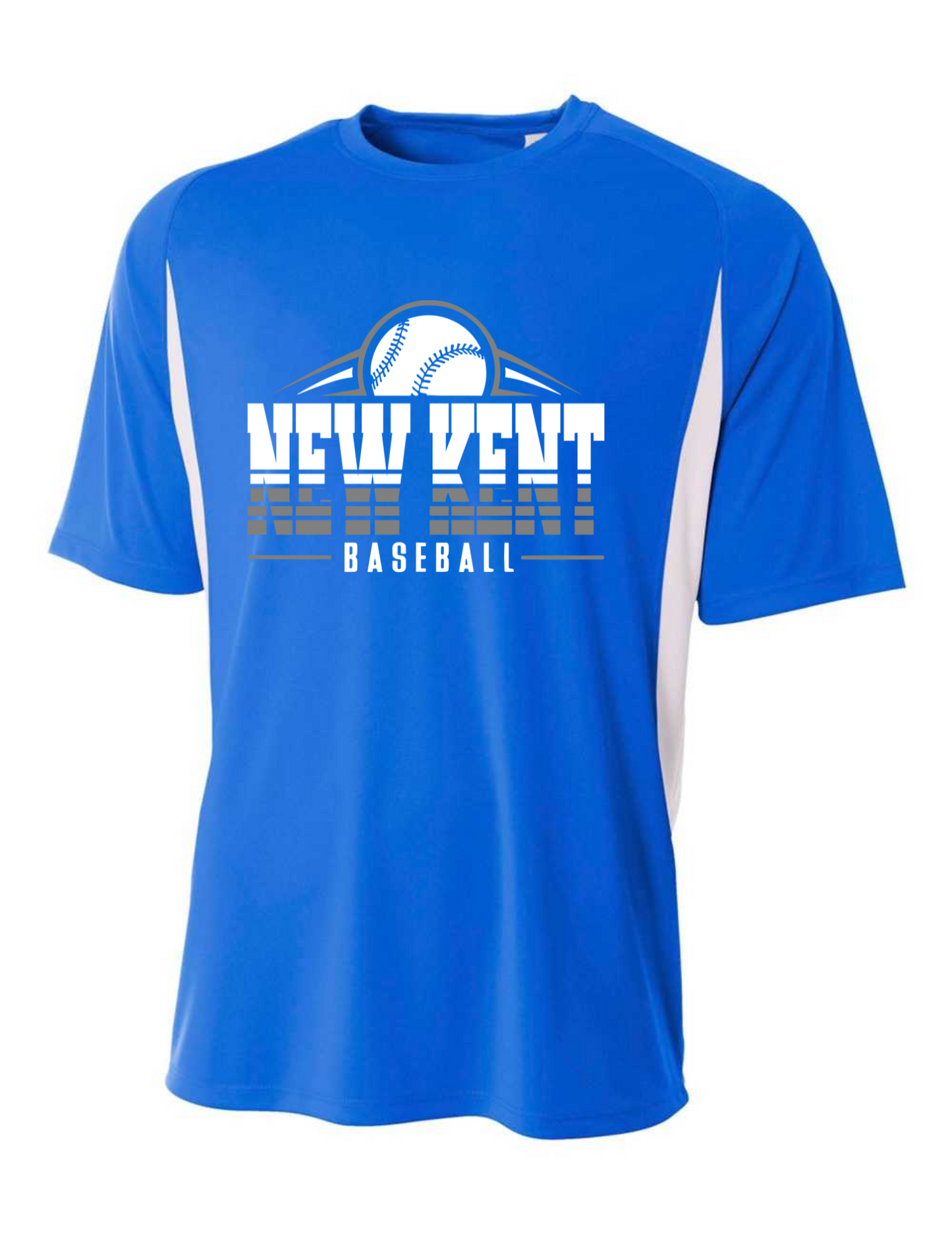 A4- Cooling Performance Color Blocked Short Sleeve Crew