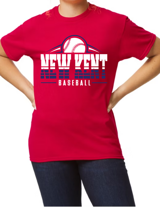 Gildan- Unisex 50/50 T-Shirt- RED SOX