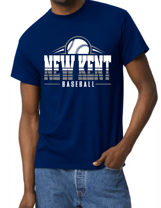 Gildan- Unisex 50/50 T-Shirt- YANKEES