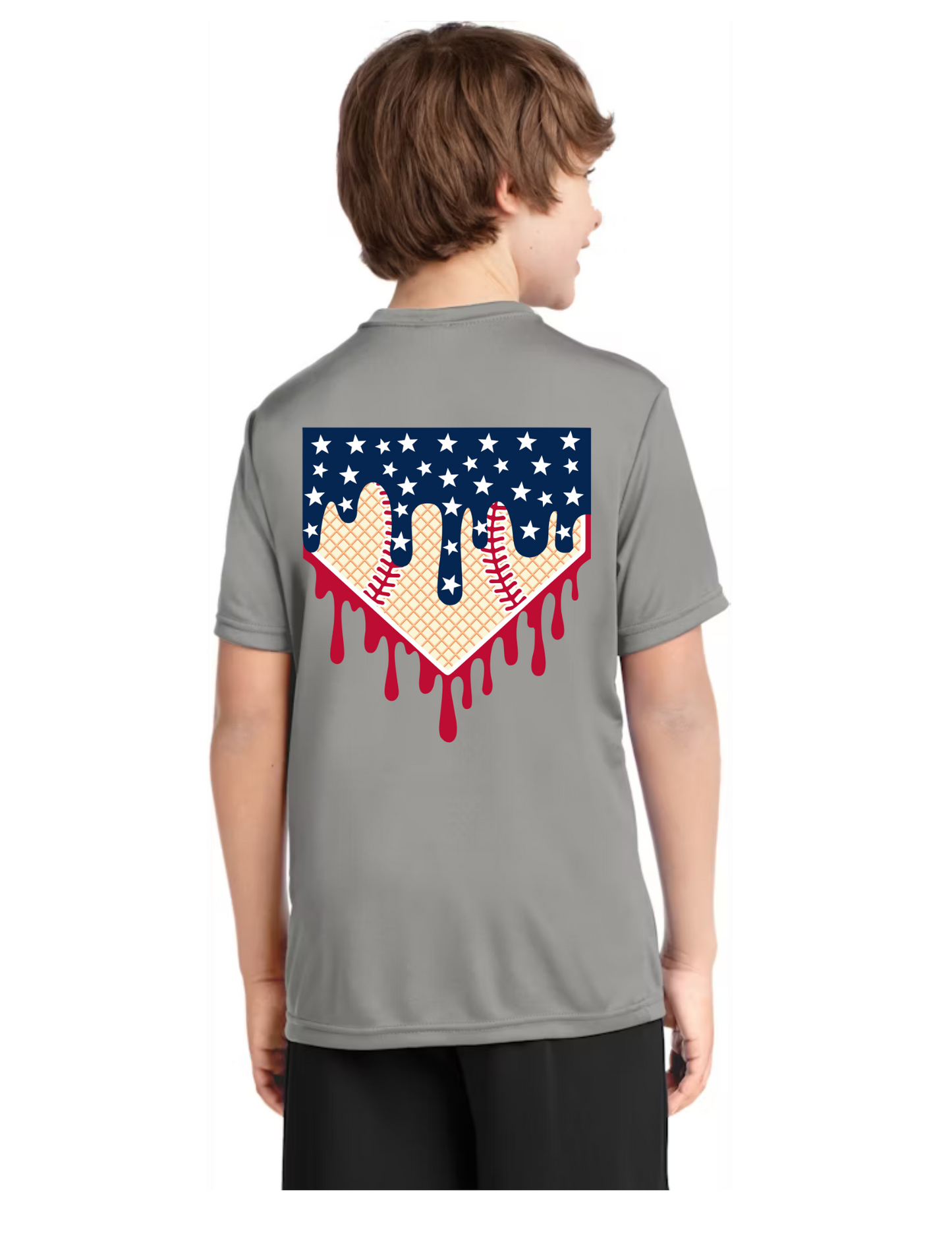 American flag Ice cream