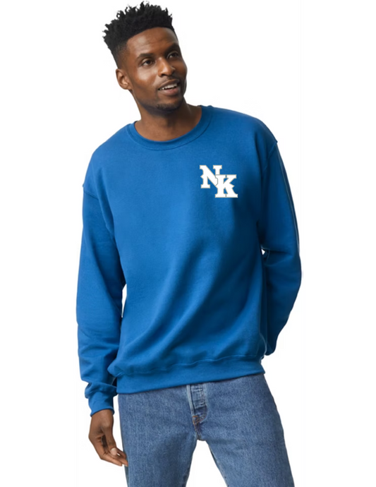 Gildan unisex Heavy Blend™ 50/50 Fleece Crew- NK Logo