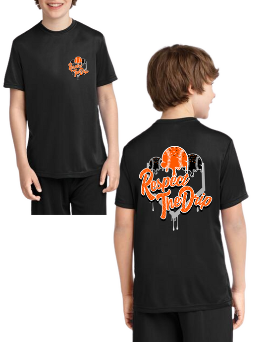 Respect the Drip- Black and Orange
