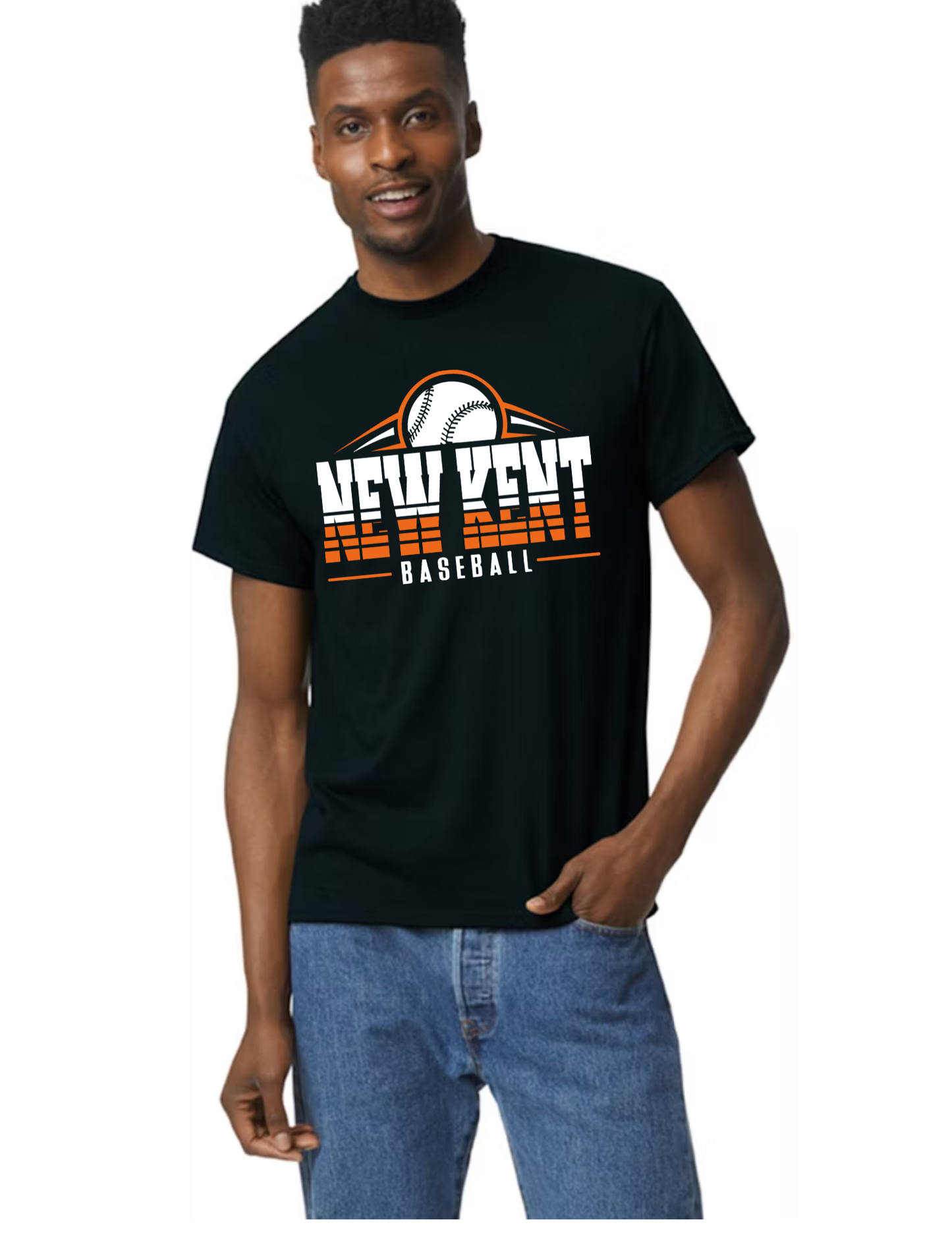 Gildan- Unisex 50/50 T-Shirt- Giants